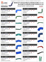 Carica l'immagine nel visualizzatore di Gallery, MANICOTTI ARIA IN SILICONE VAITON DI ALTA QUALITÀ IVECO MAN RENAULT SCANIA VOLVO DAF MERCEDES