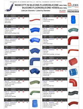 Carica l'immagine nel visualizzatore di Gallery, MANICOTTI ARIA IN SILICONE VAITON DI ALTA QUALITÀ IVECO MAN RENAULT SCANIA VOLVO DAF MERCEDES