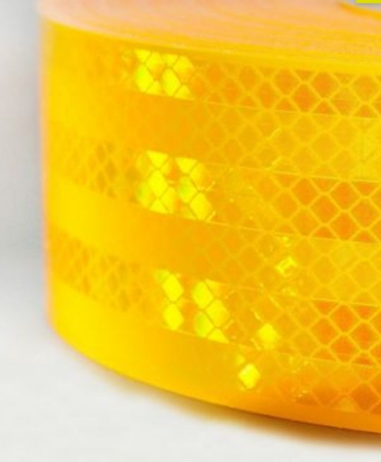 Nastro Riflettente Rosso E Giallo, Nastro Riflettente Rosso E Giallo Nastro Riflettente Impermeabile Ad Alta Visibilita 5 Cm X 10 M 91518514