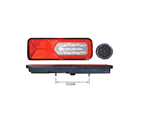1500.00004 FANALE LED POSTERIORE SINISTRO / DESTRO UNIVERSALE RIMORCHIO