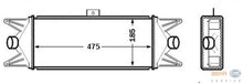 Carica l&#39;immagine nel visualizzatore di Gallery, 4045 INTERCOOLER SCAMBIATORE CALORE IVECO DAILY DAL 2000 AL 2014 35C 50C
