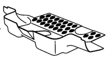 Carica l'immagine nel visualizzatore di Gallery, 015/450 INSONORIZZATORE TAPPETO ANTERIORE MOTORE CABINA FIAT DUCATO X230 2002 PEUGOT BOXER CITROEN JUMPER
