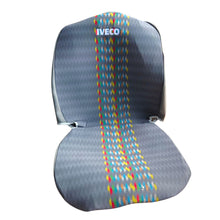 Carica l'immagine nel visualizzatore di Gallery, FODERA COPRI SEDILE CONDUCENTE IVECO NEW DAILY 30.8 30.10 35.8 35.10 35.12 40.10 49.10 49.12 59.10 59.12 dal 1989 al 1999