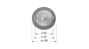 10711 TAPPO CARBURANTE A BAIONETTA 60MM VOLVO FH12-FH16 / FL6
