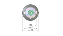 Carica l&#39;immagine nel visualizzatore di Gallery, 10735 TAPPO CARBURANTE A BAIONETTA 60MM SCANIA SERIE 2 e 3 DAL 1980 AL 2004 82 92 112 142 93 113 143
