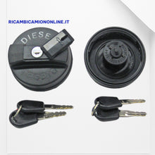 Carica l&#39;immagine nel visualizzatore di Gallery, 10825 TAPPO CARBURANTE A VITE 80Ø MM IVECO DAILY / EUROCARGO / TECTOR / EUROTECH / EUROTRAKKER CURSOR 500025735