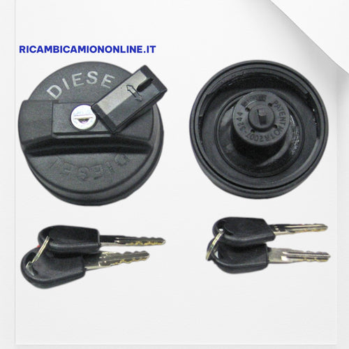 10825 TAPPO CARBURANTE A VITE 80Ø MM IVECO DAILY / EUROCARGO / TECTOR / EUROTECH / EUROTRAKKER CURSOR 500025735