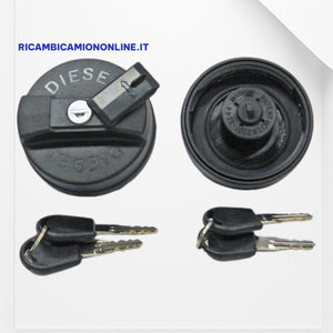 10825 TAPPO CARBURANTE A VITE 80Ø MM IVECO DAILY / EUROCARGO / TECTOR / EUROTECH / EUROTRAKKER CURSOR 500025735