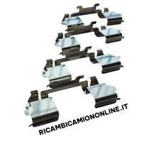 Carica l&#39;immagine nel visualizzatore di Gallery, AL130016 PASTIGLIE FRENI ASSE POSTERIORE + SENSORI USURA IVECO DAILY DAL 2006 AL 2023