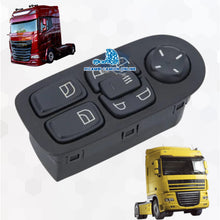 Carica l'immagine nel visualizzatore di Gallery, 1811135 INTERRUTTORE ALZACRISTALLI CON CONTROLLO RETROVISORI DAF CF XF 45 65 55 75 90 95 105 106