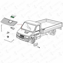 Carica l'immagine nel visualizzatore di Gallery, 10623150 COFANO ANTERIORE IVECO NEW DAILY DA 1989 A 1999 35-8 35-10 35-12