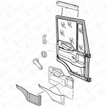 Carica l'immagine nel visualizzatore di Gallery, TASCA PORTA OGGETTI PANNELLO PORTA SX / DX IVECO EUROCARGO EUROTECH EUROSTAR EUROTRAKKER