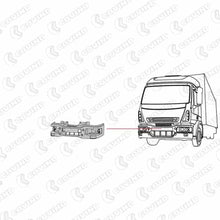 Carica l&#39;immagine nel visualizzatore di Gallery, 20012114 PARAURTI ANTERIORE IVECO EUROCARGO RESTILYNG DAL 2003 A 2008