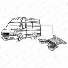 Carica l'immagine nel visualizzatore di Gallery, 12415 TAPPETO IMBOTTITO IN GOMMA INSONORIZZANTE PAVIMENTO CABINA IVECO DAILY DAL 2000 FINO A 2014 29L 35S 35C 50C 60C 65C 70C