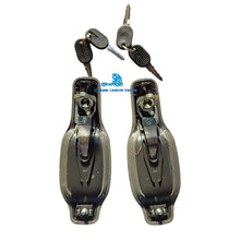 Carica l&#39;immagine nel visualizzatore di Gallery, 35122 KIT 2 MANIGLIE PORTA APRIPORTA CON CHIAVI IVECO DAILY 90-96