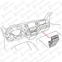 Carica l&#39;immagine nel visualizzatore di Gallery, D09/438 SPORTELLO VANO PORTA OGGETTI CRUSCOTTO DESTRO IVECO DAILY DAL 2006 A 2014