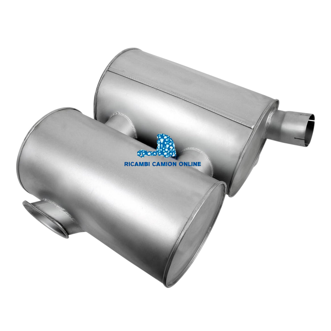 41020591 AM SILENZIATORE SCARICO MARMITTA IVECO EUROTRAKKER 350 380 410 420 430 440 450 500