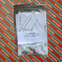 Carica l'immagine nel visualizzatore di Gallery, 42533245 oem IVECO SEAT HAZE ADJUSTMENT VALVE kit, with grey brown red tubes, and assembly kit