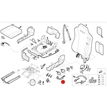 Carica l&#39;immagine nel visualizzatore di Gallery, 42538395 INTERRUTTORE ARIA SEDILE ISRI IVECO STRALIS TRAKKER HI WAY EUROCARGO TECTOR ASTRA HD8 HD9 BUS