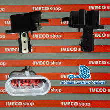 Carica l'immagine nel visualizzatore di Gallery, 42558908 INTERRUTTORE LUCI STOP VALVOLA FRENO DUPLEX IVECO STRALIS TRAKKER EUROCARGO TECTOR ASTRA HD9