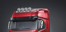 Carica l'immagine nel visualizzatore di Gallery, 49940 BARRA FARI TETTO CABINA  LIGHTBAR TUNING IN ACCIAIO INOX CROMATO IVECO S-WAY AS