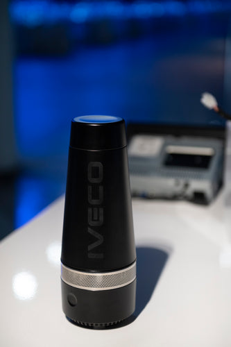 50074 THERMOS ELETTRICO SCALDA BEVANDE LOGO IVECO ORIGINALE