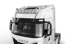 Carica l'immagine nel visualizzatore di Gallery, 50269 BARRA FARI TETTO CABINA LIGHTBAR TUNING IN ACCIAIO INOX CROMATO IVECO S-WAY AS