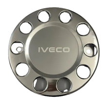 Carica l'immagine nel visualizzatore di Gallery, 25725 ANELLO COPRI BULLONI 32" ACCIAIO INOX IVECO STRALIS HI WAY S WAY EUROSTAR TURBOSTAR