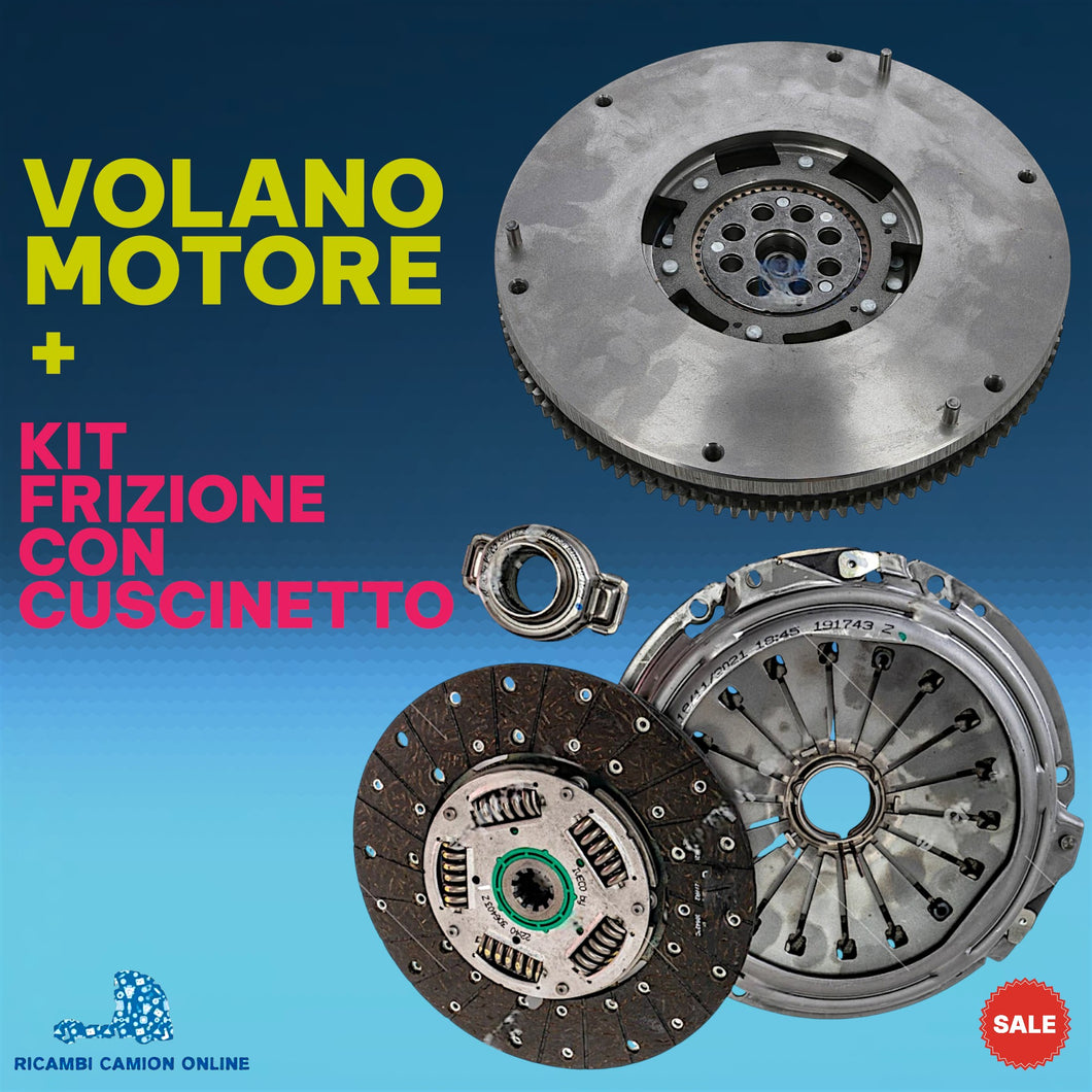 42582492 + 5802794866 KIT FRZIONE E VOLANO BIMASSA ORIGINALI IVECO DAILY DAL 2006  AL 2014 29L 35S 35C 40C 50C 65C