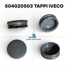 Carica l'immagine nel visualizzatore di Gallery, 98472 KIT 7 TAPPI COPERCHIO MOBILETTO CENTRALE IVECO EUROCARGO EUROTECH EUROTRAKKER EUROSTAR