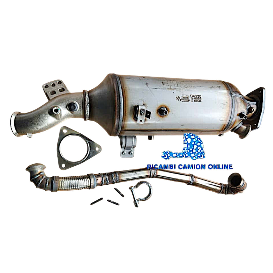 5802081915 AM MARMITTA CATALITICA CON FILTRO ANTIPARTICOLATO IVECO DAILY DAL 2016 35S 35C QUALITA ORIGINALE