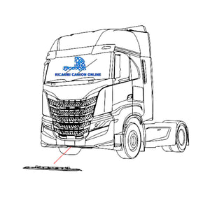 SWY/996 SOTTO PARAURTI SPOILER INFERIORE IVECO S WAY X WAY