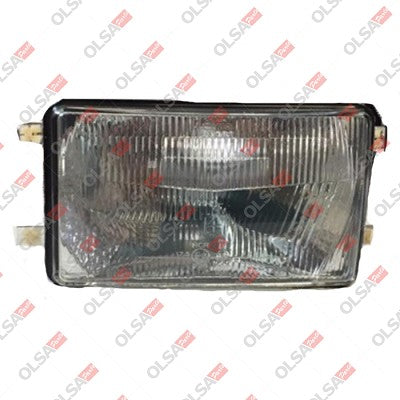 84010000 FANALE ANTERIORE IVECO FIAT 115.17 135.17 145.17 DESTRO / SINISTRO CON LAMPADA OSRAM BILUX