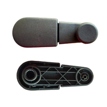 Carica l'immagine nel visualizzatore di Gallery, MANOVELLA MANIGLIA ALZACRISTALLO manuale, lato DESTRA = SINISTRA. compatibile con IVECO NEW DAILY DA 1990 A 1999 serie 35.8 35.10 35.12. oem 93936405