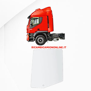98407341 98407344 VETRO CRISTALLO SCENDENTE PORTA CABINA SINISTRO / DESTRO IVECO STRALIS EUROCARGO TECTOR TRAKKER EUROSTAR EUROTECH EUROTRAKKER ASTRA HD