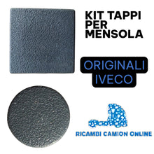 Carica l'immagine nel visualizzatore di Gallery, 98472 KIT 7 TAPPI COPERCHIO MOBILETTO CENTRALE IVECO EUROCARGO EUROTECH EUROTRAKKER EUROSTAR