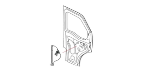 20011 ALZACRISTALLO ELETTRICO SINISTRO / DESTRO CON MOTORINO IVECO DAILY S2000