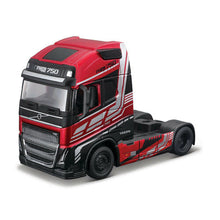 Carica l'immagine nel visualizzatore di Gallery, BURAGO KIT LOTTO 6 TRATTORI STRADALI MOTRICE SCALA 1:43 SCANIA MERCEDES VOLVO TRUCK