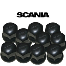 Carica l'immagine nel visualizzatore di Gallery, COPRICOLONNETTE RUOTA NERO LUCIDO 33'. CONFEZIONE DA 10 PEZZI, applicabile su SERIE NEXT GEN P G R scania bus.
Protegge il mozzo dell`assale dalla sporcizia. Acciaio inossidabile di grande pregio. DISPONIBILE ORIGINALE SCANIA 2051176. Spedizione in 24 - 48H, e pagamento flessibile