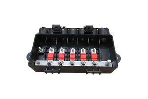 5 Pezzi 12 + 16 AWG Portafusibili - Modello Impermeabile 12V per Auto, Camion, Marina, Industria - Con Fusibili Standard 14 Pezzi (2A, 3A, 5A, 7,5A 5 Pezzi 12 + 16 AWG Portafusibili - Modello Impermeabile 12V per Auto, Camion, Marina, Industria - Con Fusibili Standard 14 Pezzi (2A, 3A, 5A, 7,5A