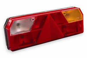 008290 FANALE POSTERIORE UNIVERSALE SENZA LUCE TARGA RIMORCHIO
