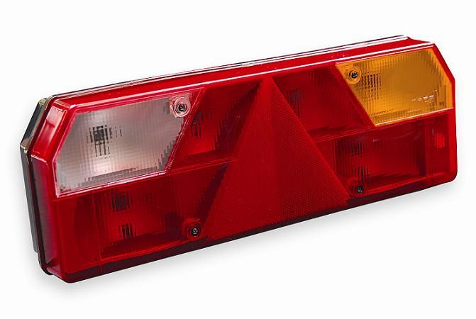 008290 FANALE POSTERIORE UNIVERSALE SENZA LUCE TARGA RIMORCHIO