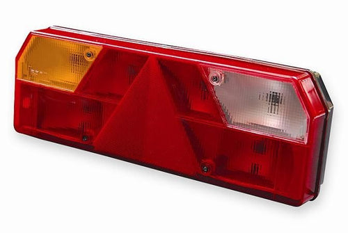 008320 FANALE POSTERIORE UNIVERSALE SINISTRO CON LUCE TARGA RIMORCHIO