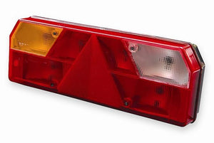 008320 FANALE POSTERIORE UNIVERSALE SINISTRO CON LUCE TARGA RIMORCHIO