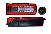 009700 FANALE POSTERIORE UNIVERSALE A LED DESTRO RIMORCHIO