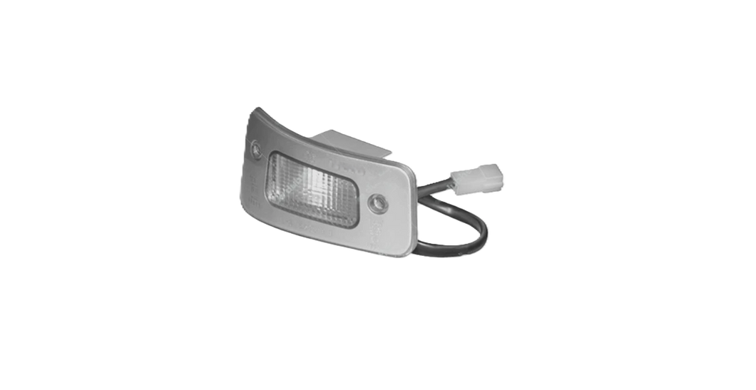 75923 FANALINO INGOMBRO CABINA SU VISIERA ARGENTO IVECO EUROCARGO EUROSTAR EUROTECH EUROTRAKKER