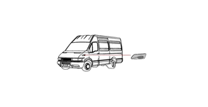 35921 FANALINO FRECCIA INDICATORE DIREZIONE DESTRO / SINISTRO IVECO DAILY S2000