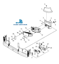 Carica l&#39;immagine nel visualizzatore di Gallery, MDPR0361 PROIETTORE ANTERIORE DESTRO SINISTRO SCANIA 4 SERIE P94 P114 P124 DAL 1994 AL 2008 SERIE P/G/R/T 2003 AL 2018