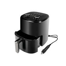 Carica l'immagine nel visualizzatore di Gallery, FRIGGITRICE AD ARIA PORTATILE CAMION IVECO SCANIA DAF RENAULT VOLVO MAN  4 LITRI DI CAPIENZA PRESA ACCENDISIGARI 24V 250W