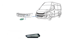 Carica l&#39;immagine nel visualizzatore di Gallery, 40603 FRECCIA INDICATORE DIREZIONE DESTRO / SINISTRO IVECO DAILY DAL 2014